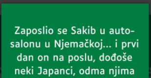 U Njemačkoj je Sakib nedavno postao član jednog auto salona