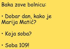 VIC: Baka zove bolnicu