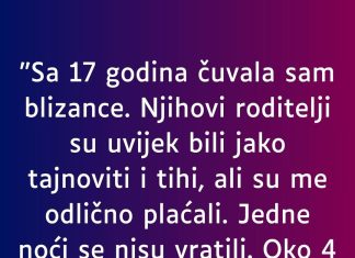 “Sa 17 godina čuvala sam blizance…”