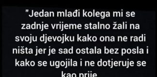 “Jedan mlađi kolega mi se u zadnje vrijeme stalno žali…”