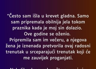 “Često sam išla u krevet gladna…”