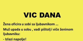 VIC DANA: Žena oficira s ljubavnikom u sobi