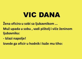VIC DANA: Žena oficira s ljubavnikom u sobi