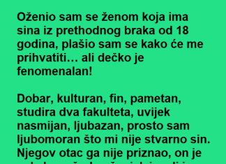 Njegova ŽENA ima sina prvog BRAKA , a onda je jedan DAN došao u STAN i ŠOKIRAO se PRIZOROM!