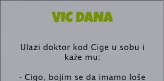 Vic dana: LOŠE VIJESTI
