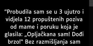 “Probudila sam se u 3 ujutro…”
