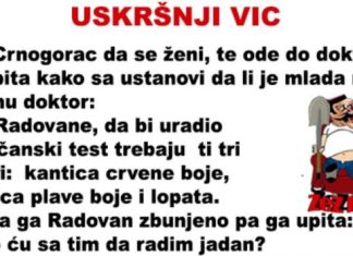 VIC DANA: Uskršnji vic