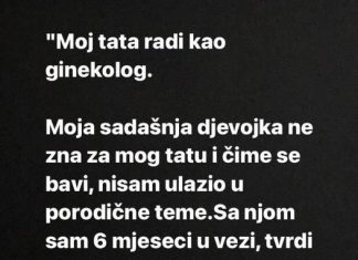 “Moj tata radi kao ginekolog”