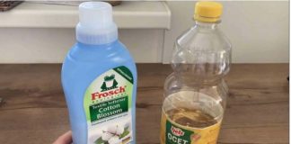 UZMITE omekšivač, obično sirće i dobro sačuvajte ovaj domaći trik: Koristim ga godinama i preporučujem svima!