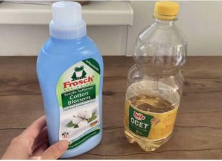 UZMITE omekšivač, obično sirće i dobro sačuvajte ovaj domaći trik: Koristim ga godinama i preporučujem svima!