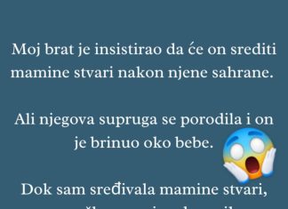 “Saznala sam najbolniju tajnu…”