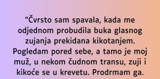 “Čvrsto sam spavala…”