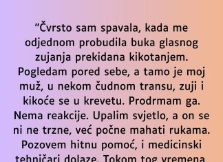 “Čvrsto sam spavala…”