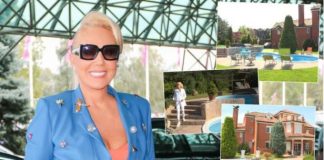 ZLATO, BAZEN, KUĆA ZA POSLUGU, PARKO KUPATILO… Zavirite u LUKSUZNU VILU Lepe Brene na Bežaniji, parira svakom holivudskom domu!