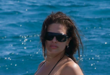 Ima 100 kg, a u providnoj haljini izgleda kao boginja! Vidi se celulit, gaćice i veći stomak, a kažu da nema lepše žene