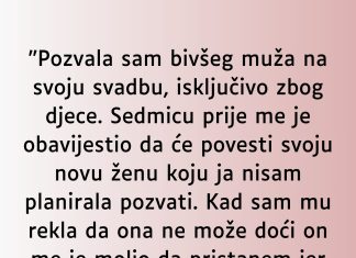 “Pozvala sam bivšeg muža na svoju svadbu…”