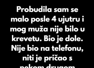 “Kada sam se probudila oko 4 mog supruga nije bilo u krevetu….”
