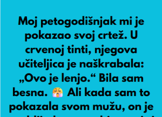 “Moj petogodišnjak mi je pokazao svoj crtež…”