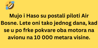VIC DANA: Mujo i Haso su postali piloti Air Bosne