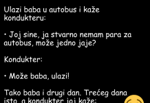 VIC DANA: Baba u autobusu