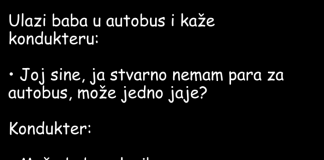 VIC DANA: Baba u autobusu