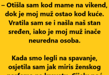 “Otišla sam kod mame na vikend, dok je moj muž ostao kod kuće”