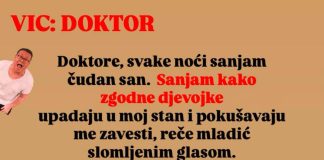 Vic dana: Neobičan san