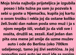“Moja bivša najbolja prijateljica je izgubila posao…”