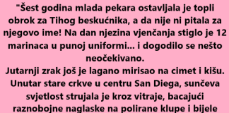 Šest godina mlada pekara ostavljala je topli obrok za Tihog beskućnika, a da ga nije ni pitala za ime! Na dan njezina vjenčanja stiglo je 12 marinaca u punoj uniformi… i dogodilo se nešto neočekivano. Najbolji restorani u mojoj blizini
