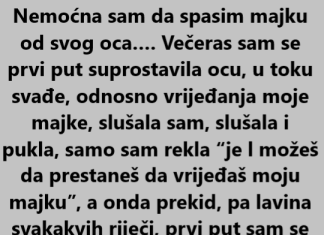 “Nemoćna sam da spasim majku od svog oca…”