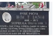 POKOJNICA OSTAVILA ROĐENOM SUPRUGU PORUKU NA SPOMENIKU 3 godine kasnije usledio SKANDAL ODGOVOR: Ljudi čitaju i ne veruju da je ovo STVARNO