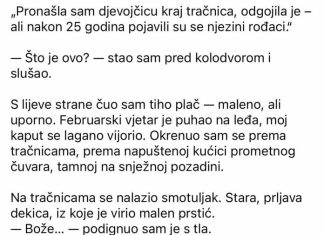 Našao sam djevojčicu uz željezničke tračnice, odgojio ju — i nakon 25 godina javili su se njezini rođaci.