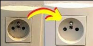 Trik za čišćenje prljave i ŽUTE električne utičnice (i da godinama izgleda kao nova)!