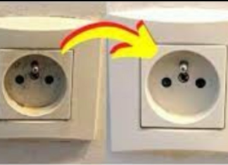 Trik za čišćenje prljave i ŽUTE električne utičnice (i da godinama izgleda kao nova)!