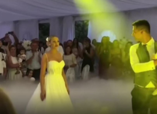 POČEO PRVI PLES, A MUZIKA STALA, MLADOŽENJA OSTAVIO MLADU: Gosti u neverici skočili sa stolica, ovo niko nije očekivao! (VIDEO)