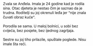 “Kad su me izveli iz rodilišta, niko nije došao po mene…”