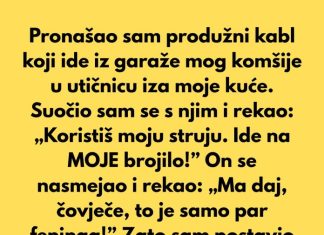 „Uhvatio sam komšiju kako mi krade stvari i suočio sam se s njim — ali sada mi preti.“
