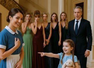 Milijarder je doveo manekenke da njegova ćerka (6) izabere novu mamu: A onda je devojčica pokazala prstom na sobaricu i rekla – “Želim da mi ti budeš mama.”