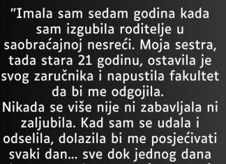 “Imala sam sedam godina kada sam izgubila roditelje…”