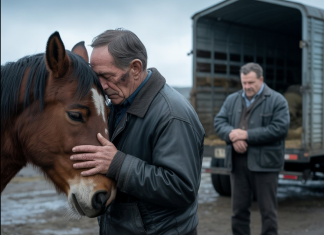 Nakon ženine smrti, stigla ga je nemaština, morao je da proda njihovog starog konja: Ali kad je kupac stigao, konj je nekontrolisano počeo da kopa na jednom mestu.