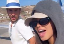 ĐINA DŽINOVIĆ SA MISTERIOZNIM MUŠKARCEM: Otputovali na Mikonos i odmah otišili u ludi provod