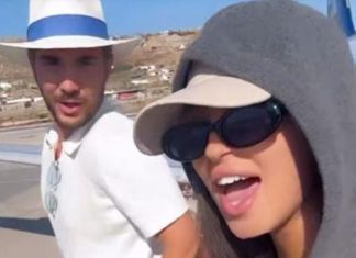 ĐINA DŽINOVIĆ SA MISTERIOZNIM MUŠKARCEM: Otputovali na Mikonos i odmah otišili u ludi provod