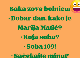VIC DANA: BAKA ZOVE BOLNICU