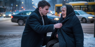 Kupio je cveće od promrzle bake na ulici i dao joj svoj kaput: Mesec dana kasnije, dobio je pismo od advokata da mu je baka ostavila stan u centru.