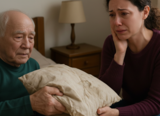 Dvanaest godina sam se brinula o svekru kao o sopstvenom ocu — poslednji put mi je pružio pocepani jastuk i bila sam šokirana onim što sam u njemu pronašla.