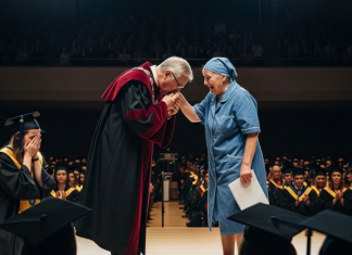 Zabranila je majci čistačici da dođe na njenu promociju jer je se stidela: Kada je izašla na binu, dekan je prekinuo govor i sišao da poljubi ruku ženi u radnom mantilu.