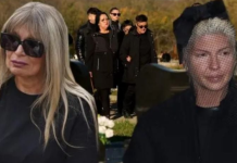 Šok na sahrani oca Marije Šerifović: Karleuša i udovica Saše Popovića iznenadili sve…..