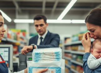 Kasirka je svojim novcem platila pelene ženi kojoj je zafalilo: Sutradan je ispred marketa stala crna limuzina, a vozač je tražio nju.