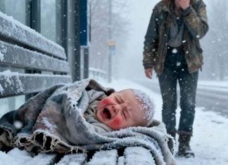 Ja sam iscrpljena samohrana majka koja radi kao čistačica. Na putu kući, pronašla sam napuštenu novorođenu bebu na hladnoj autobuskoj stanici. Odvela sam bebu na sigurno. Nekoliko dana kasnije, saznala sam identitet bebe, i ono što se zatim desilo promenilo je sve zauvek…