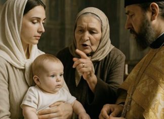 Svekrva je počela vikati na snahu baš za vrijeme krštenja unuka, ali svećenik je učinio nešto što ju je natjeralo da se gorko pokaje i da na koljenima traži oprost 😨😲